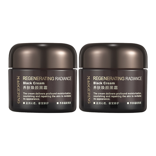 Крем для лица MAOGEPING Увлажняющий и восстанавливающий крем Regenerating Radiance Black Cream