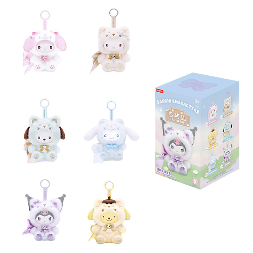 Мягкая игрушка MINISO Сюрприз-бокс Лисы