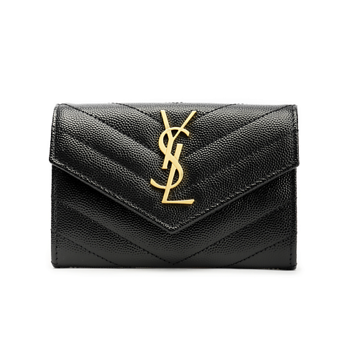 Сумка YVES SAINT LAURENT Сумка Cassandre Grain De Poudre Envelope Wallet (Basic Set+Shopping Bag)