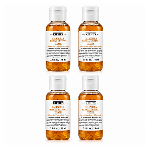 KIEHL'S Набор тоников для лица Calendula Herbal-Extract Toner Alcohol-Free
