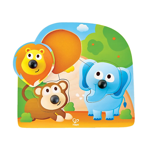 Игрушка HAPE Пазл Животные джунглей