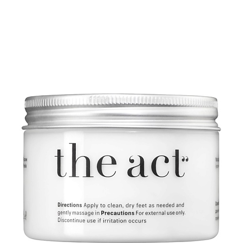 Крем для ног THE ACT Крем-воск от трещин для сухой кожи