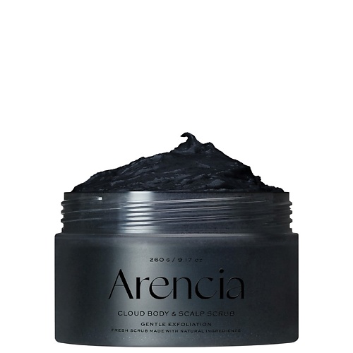 Скраб для тела ARENCIA Скраб (Черный чай и юдзу) Fresh Cloud Body & Scalp Scrub