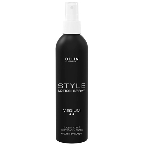 Спрей для укладки волос OLLIN PROFESSIONAL Лосьон-спрей для укладки волос средней фиксации Style