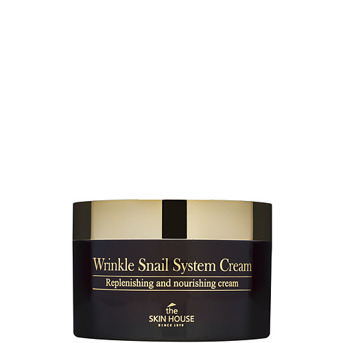 Крем для лица THE SKIN HOUSE Антивозрастной крем для лица на основе муцина улитки Wrinkle Snail System Cream