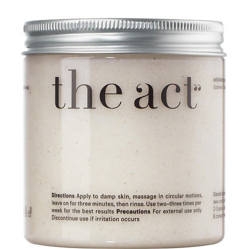 Скраб для тела THE ACT Скраб для тела Кокос
