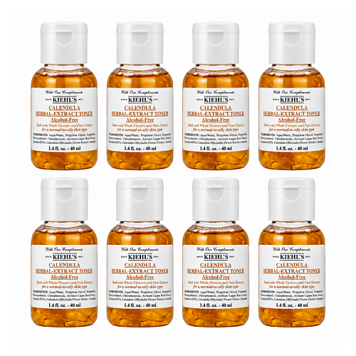 Набор средств для лица KIEHL'S Набор тоников для лица Calendula Herbal-Extract Toner Alcohol-Free