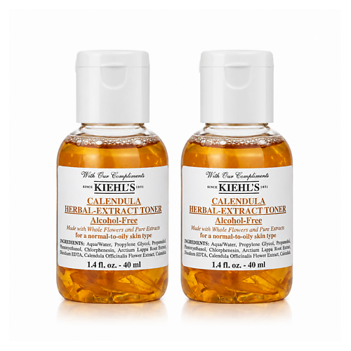 Набор средств для лица KIEHL'S Набор тоников для лица Calendula Herbal-Extract Toner Alcohol-Free