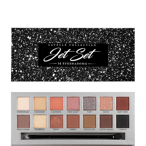 Палетка LAVELLE COLLECTION Тени для век JET SET