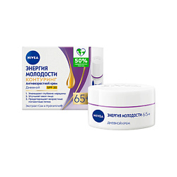 Крем для лица Энергия молодости Контуринг антивозрастной 65+ spf 30 (дневной)