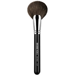 Веерная кисть для макияжа лица FAN BRUSH