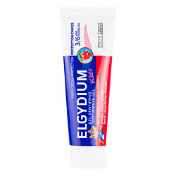 Зубная паста-гель для детей от 3 до 6 лет Elgydium Tooth Decay Protection Kids Fresh Strawberry Flavour