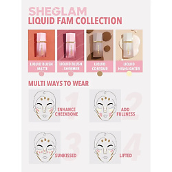 Румяна COLOR BLOOM LIQUID BLUSH-ON POINT