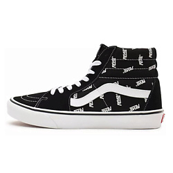 Кроссовки Sk8 Hi Allover Logo Black