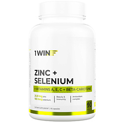 Цинк и Селен Zinc + Selenium + Vitamins A, E, C + Beta-Carotene