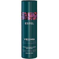 Молочная блеск-маска для волос VEDMA