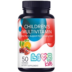 Комплекс Мультивитаминов для детей, мармеладные пастилки Kids Dietary Supplement