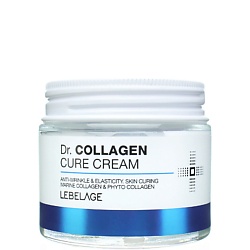 Крем для лица с Коллагеном Придающий эластичность Dr.Collagen Cure Cream