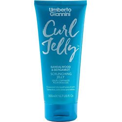 Гель для ухода за волосами CURL JELLY SANDALWOOD & BERGAMOT SCRUNCHING JELLY