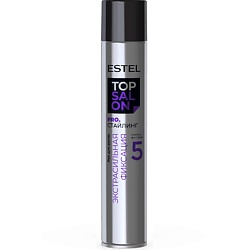 Лак для волос TOP SALON PRO.СТАЙЛИНГ экстрасильная фиксация