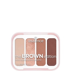 Палетка теней для век the BROWN edition mini eyeshadow palette