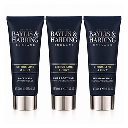 BAYLIS & HARDING Мужской набор для ухода Citrus, Lime & Mint