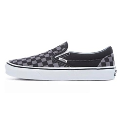 Кроссовки Classic Slip On Checkerboard Black Grey
