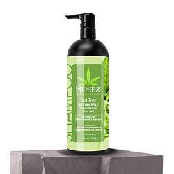 Шампунь Здоровые волосы Чайное дерево и Ромашка /Tea Tree & Chamomile Herbal Shampoo