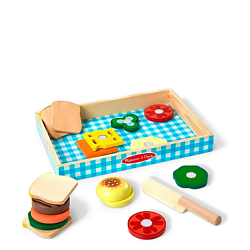 Деревянный набор для приготовления сэндвичей Sandwich Making Set