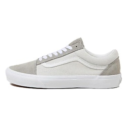 Кроссовки Old Skool Anti-Slip Wear-Resistant Low-Top Skateboard Shoes Gray White