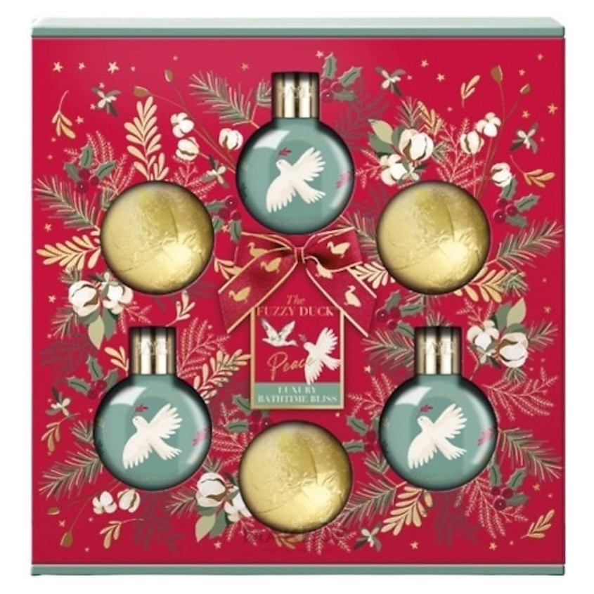 Изображение товара BAYLIS & HARDING Набор для ванны The Fuzzy Duck Winter Wonderland Peace, 6 шт. Изображение товара BAYLIS & HARDING Набор для ванны The Fuzzy Duck Winter Wonderland Peace, 6 шт.