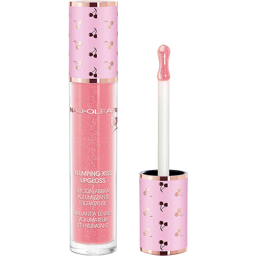Изображение товара Блеск для губ NAJ OLEARI PLUMPING KISS LIP GLOSS CANDY PINK 6 мл Изображение товара Блеск для губ NAJ OLEARI PLUMPING KISS LIP GLOSS CANDY PINK 6 мл