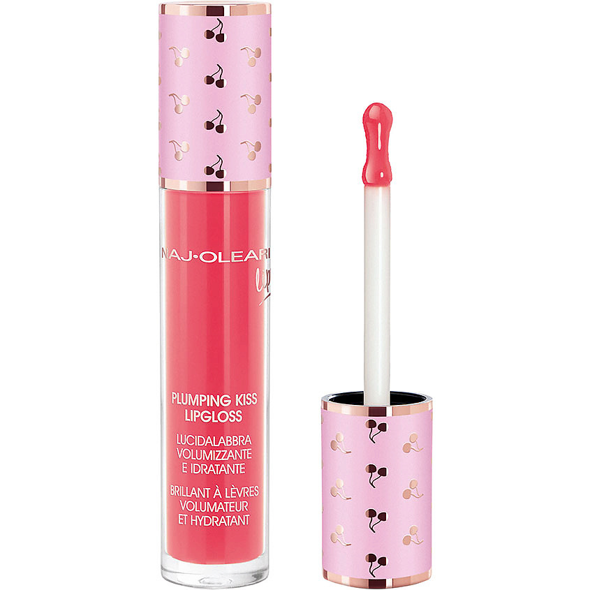 Изображение товара Блеск для губ NAJ OLEARI PLUMPING KISS LIP GLOSS Flamingo Pink 6 мл Изображение товара Блеск для губ NAJ OLEARI PLUMPING KISS LIP GLOSS Flamingo Pink 6 мл