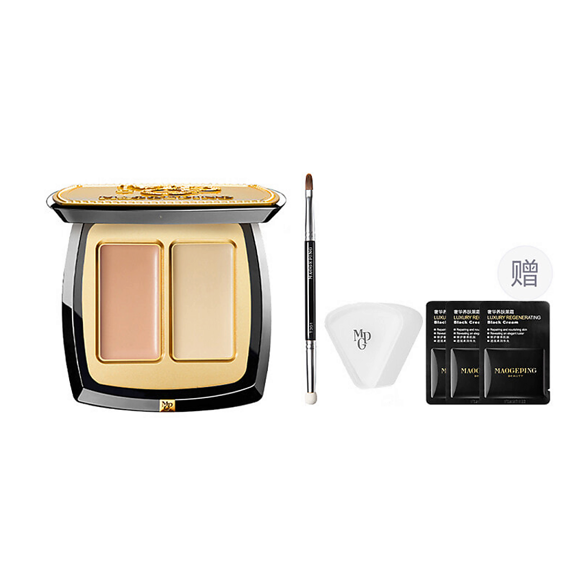 Изображение товара Набор консилера MAOGEPING Flawless Double-Color + кисть и крем Black Cream Изображение товара Набор консилера MAOGEPING Flawless Double-Color + кисть и крем Black Cream