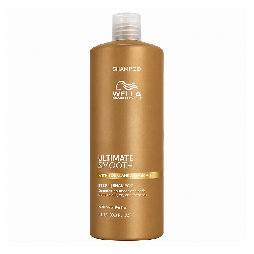 Изображение товара WELLA Шампунь для волос Professionals Ultimate Smooth, 1000 мл Изображение товара WELLA Шампунь для волос Professionals Ultimate Smooth, 1000 мл