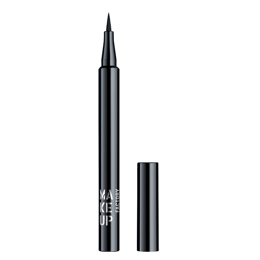 Изображение товара MAKE UP FACTORY Водостойкая подводка для глаз № 01 Black, 1,1 мл