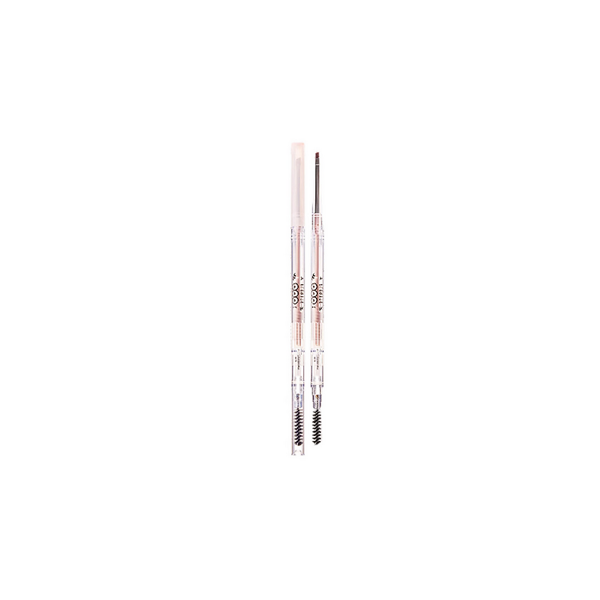 Изображение товара Флортте Карандаш для бровей Eyebrow Pencil 2 в 1 водостойкий, оттенки