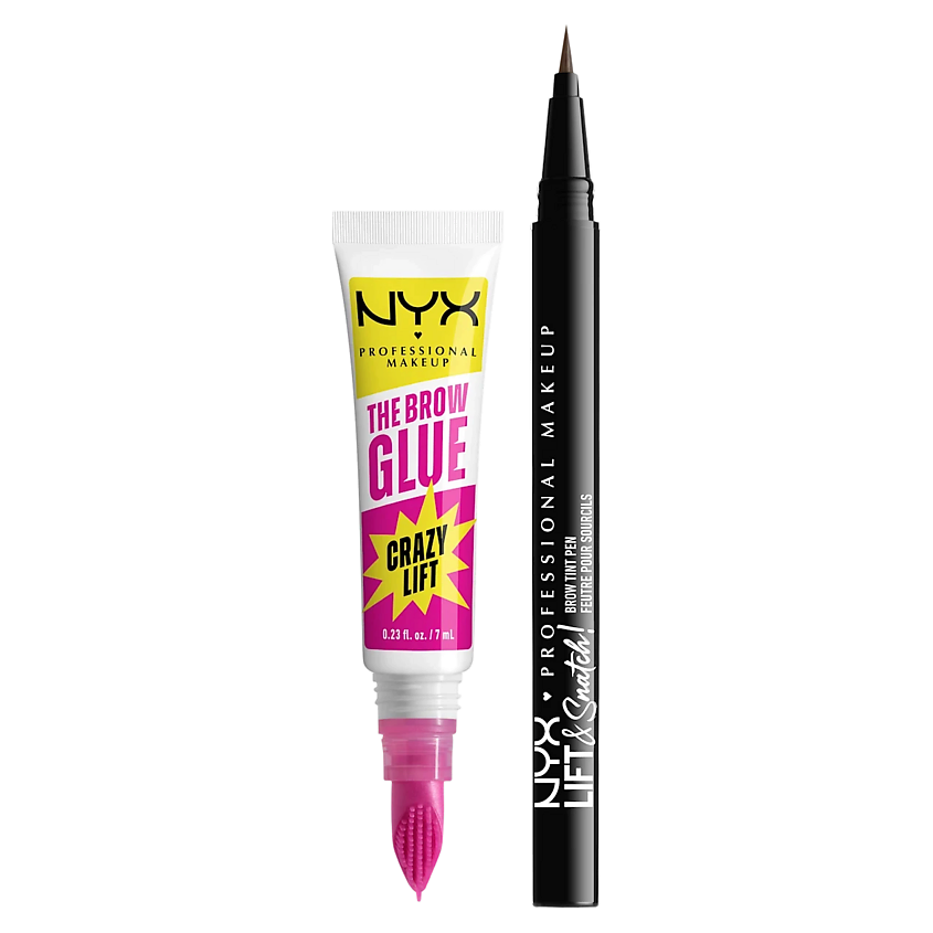 Изображение товара NYX PROFESSIONAL MAKEUP Набор для бровей Brow Duo, 01 Ash Brown Изображение товара NYX PROFESSIONAL MAKEUP Набор для бровей Brow Duo, 01 Ash Brown