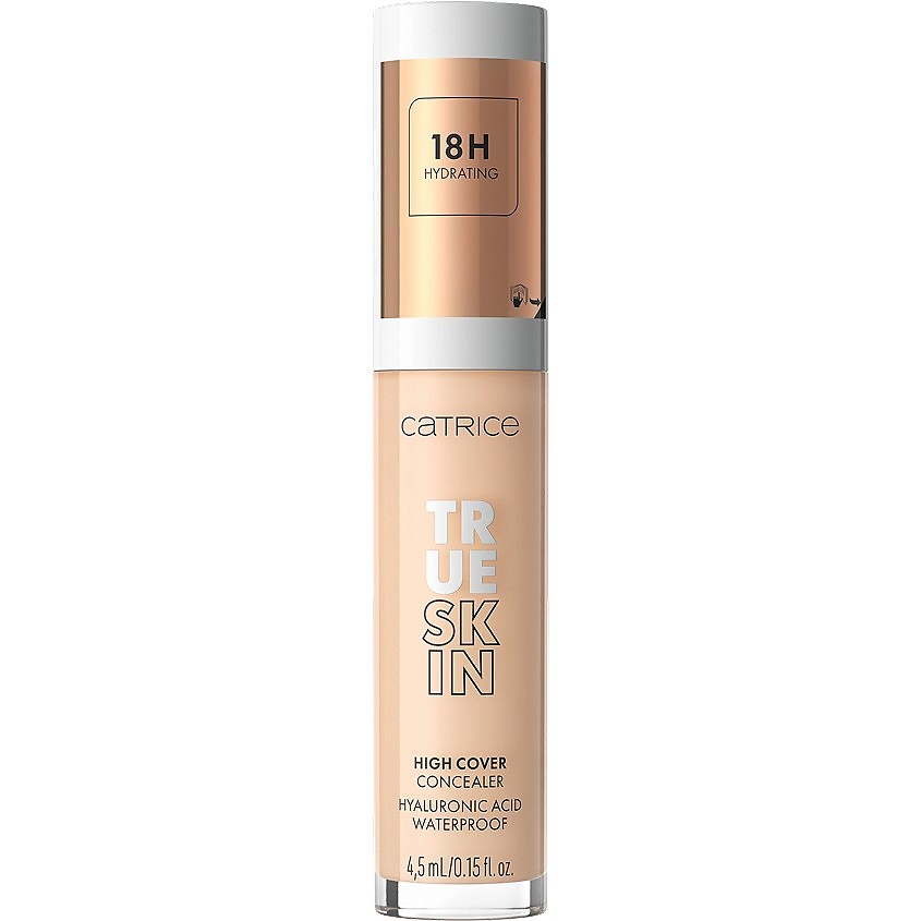 Изображение товара Консилер CATRICE True Skin High Cover отзывчивая водостойкая жидкая формула Изображение товара Консилер CATRICE True Skin High Cover отзывчивая водостойкая жидкая формула