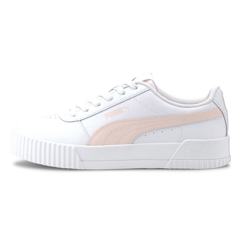 Изображение товара Кроссовки PUMA Carina Leather White Rose Water женские мультиколор 42 EU Изображение товара Кроссовки PUMA Carina Leather White Rose Water женские мультиколор 42 EU