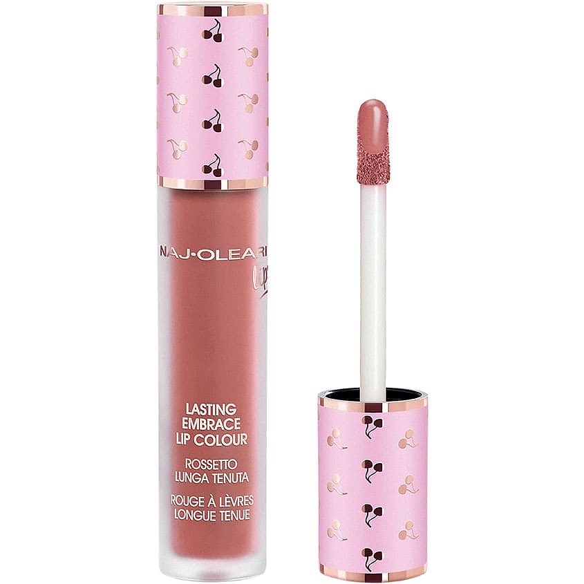 Изображение товара NAJ OLEARI Стойкая жидкая губная помада LASTING EMBRACE LIP COLOUR, Капучино 5 мл Изображение товара NAJ OLEARI Стойкая жидкая губная помада LASTING EMBRACE LIP COLOUR, Капучино 5 мл