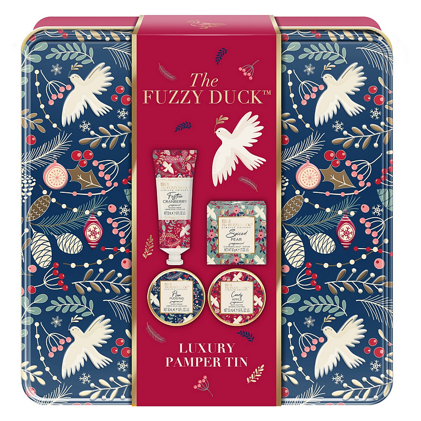 Изображение товара BAYLIS & HARDING Набор для тела The Fuzzy Duck Winter Wonderland, гель для душа 50мл+ масло для тела 50мл + крем для рук 50мл + мыло 50гр Изображение товара BAYLIS & HARDING Набор для тела The Fuzzy Duck Winter Wonderland, гель для душа 50мл+ масло для тела 50мл + крем для рук 50мл + мыло 50гр