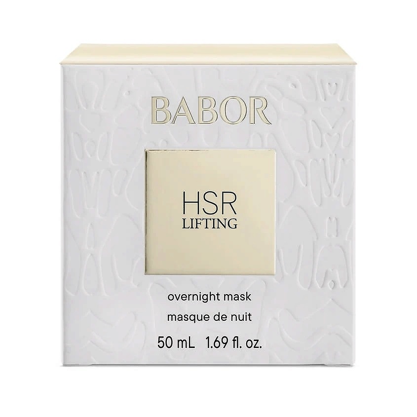 Изображение товара BABOR Маска для лица BABOR Маска для лица HSR Lifting Overnight Mask, 50 мл Изображение товара BABOR Маска для лица BABOR Маска для лица HSR Lifting Overnight Mask, 50 мл
