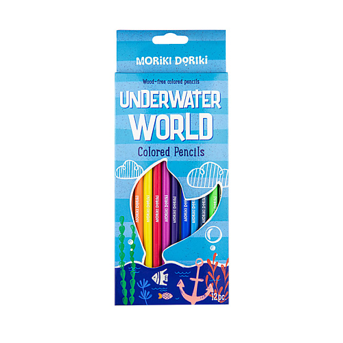 Набор карандашей MORIKI DORIKI Цветные карандаши UNDERWATER WORLD