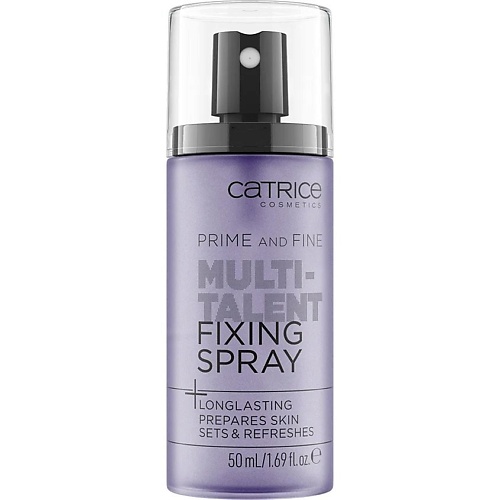 Фиксатор макияжа CATRICE Фиксатор макияжа PRIME AND FINE MULTITALENT FIXING SPRAY