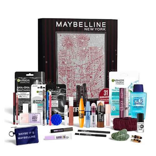 Набор средств для макияжа MAYBELLINE NEW YORK MAYBELLINE Адвент-календарь Make-up & Pflege 31er 2026