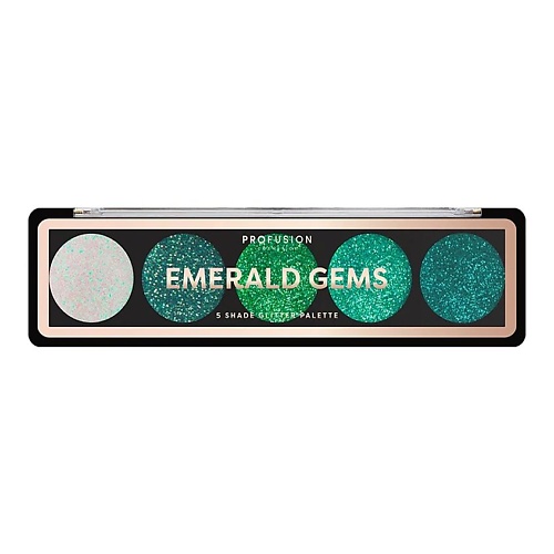 PROFUSION Палетка глиттеров для макияжа Topaz Gems
