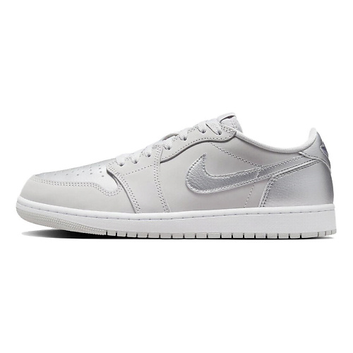 Кроссовки NIKE Кроссовки 1 Low OG Metallic Silver