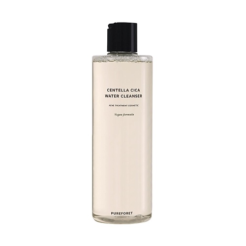 PUREFORET Вода очищающая для снятия макияжа с центеллой Centella Cica Water Cleanser 500