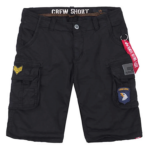 Шорты ALPHA INDUSTRIES Шорты карго Crew Short Patch